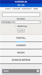 Mobile Screenshot of multidat.de